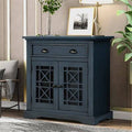 2 Door Accent Cabinet Navy S683775