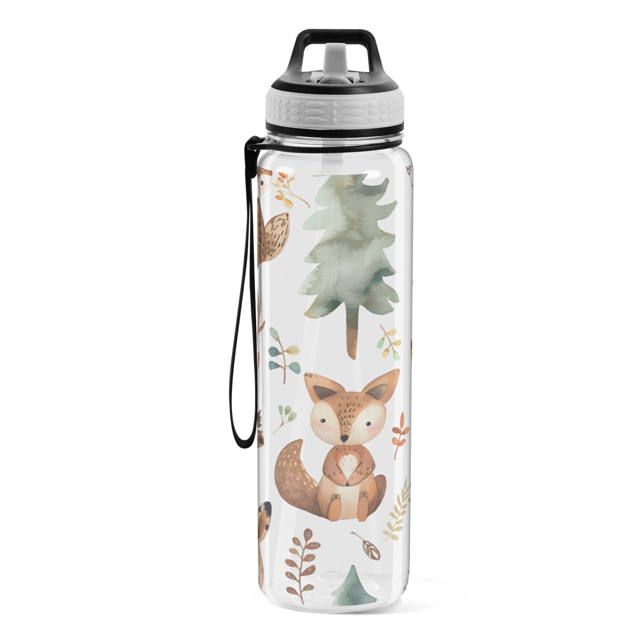 32oz Leakproof Tritan Sports Water Bottle with Straw Y99042