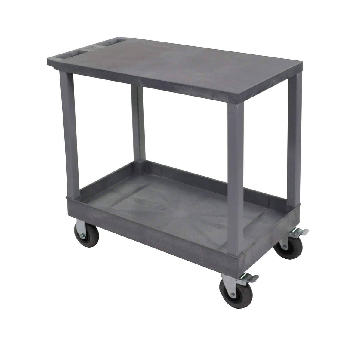 Gray 18x32 Flat/Tub Cart with Casters C362274