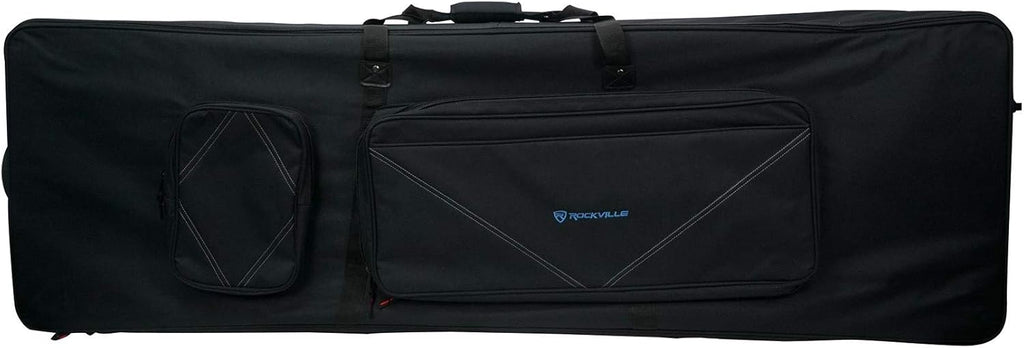 Rolling Bag 61 Slim Keyboard Case with Wheels and Large Pocket Z62584