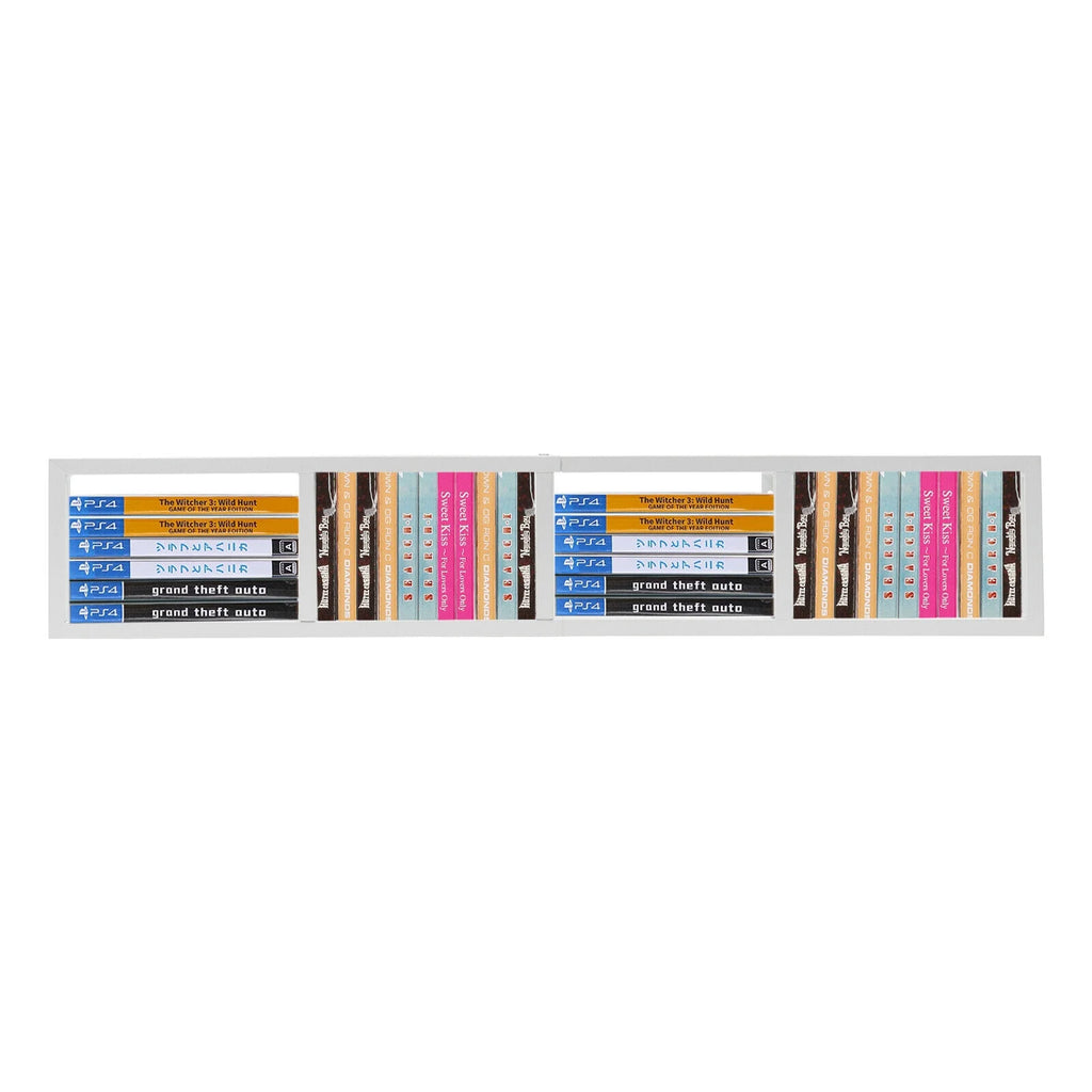 Metal Storage Media Shelf CD DVD Rack Wall Mount V28116