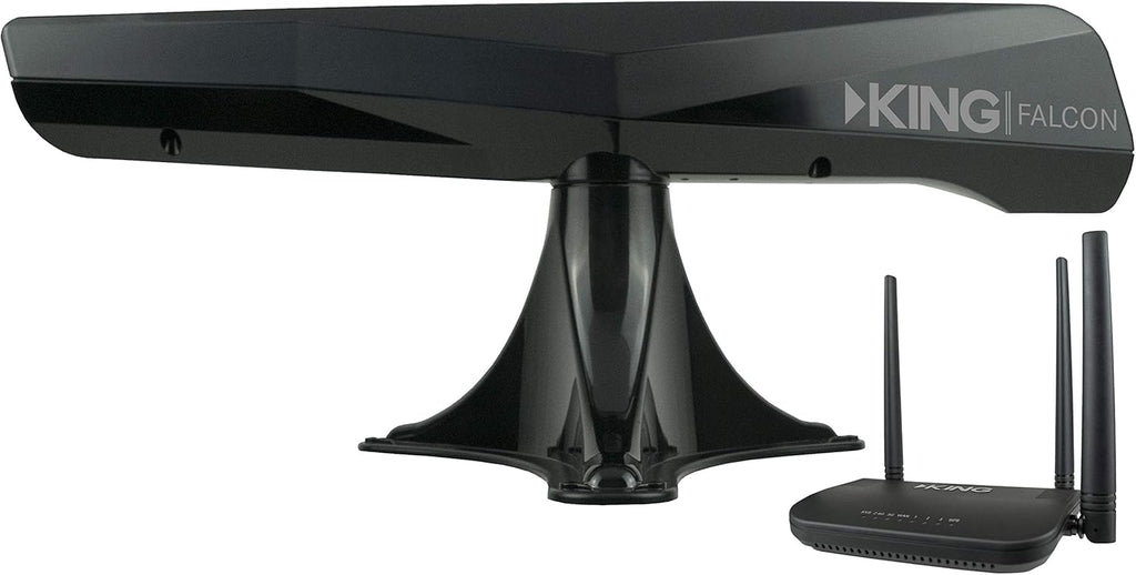 Black WiFi Range Extender and Router T49599