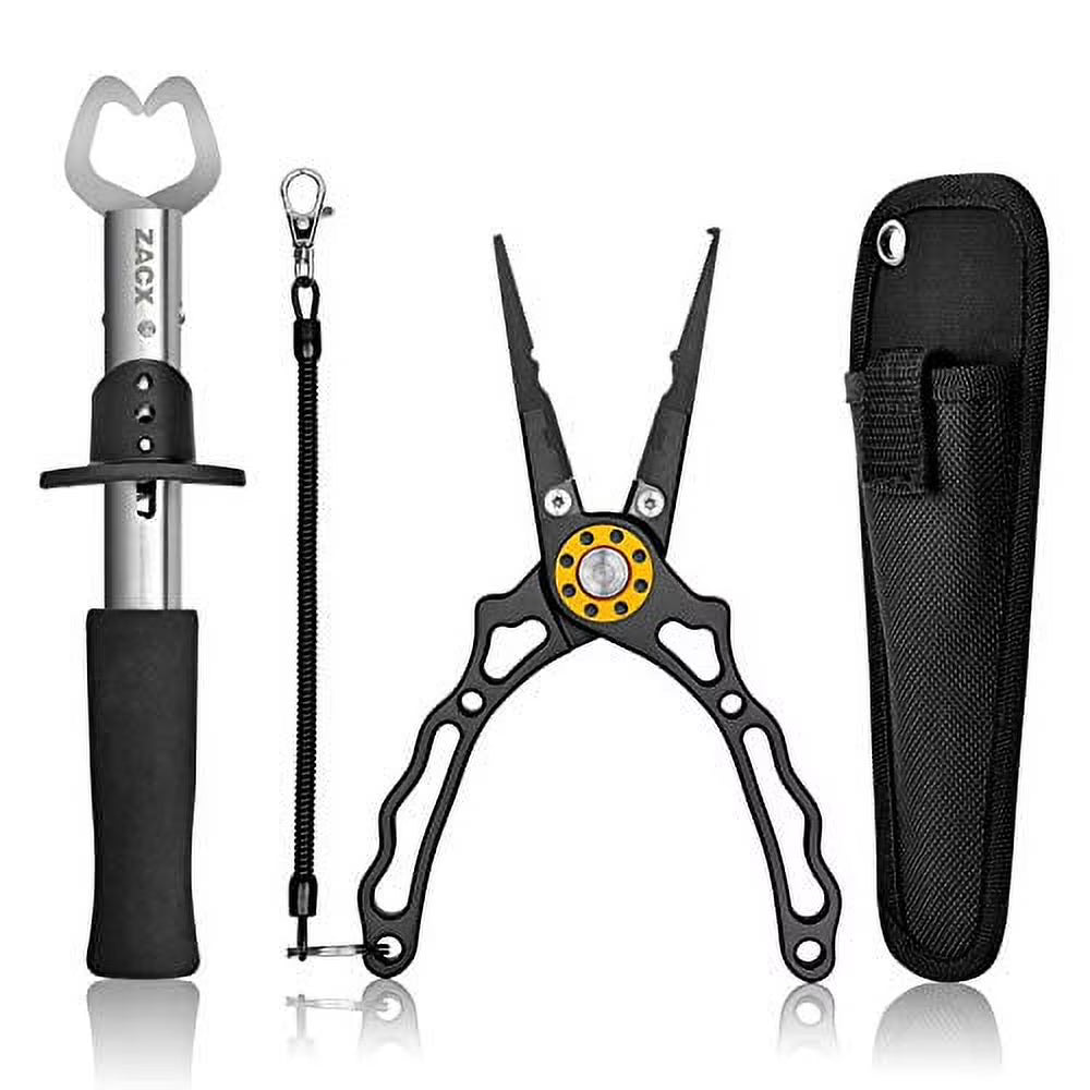 Fishing Pliers Fish Lip Gripper Hook Remover Split Ring Fishing Tools Set I98808
