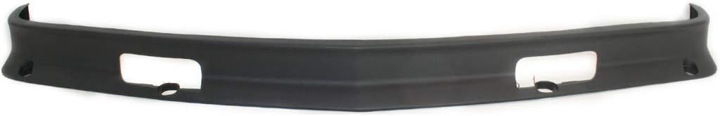 Primed Plastic Front Lower Valance with Tow Hook Holes for Chevy C1500 C2500 C3500 1988-1998 Pack of 2 U461