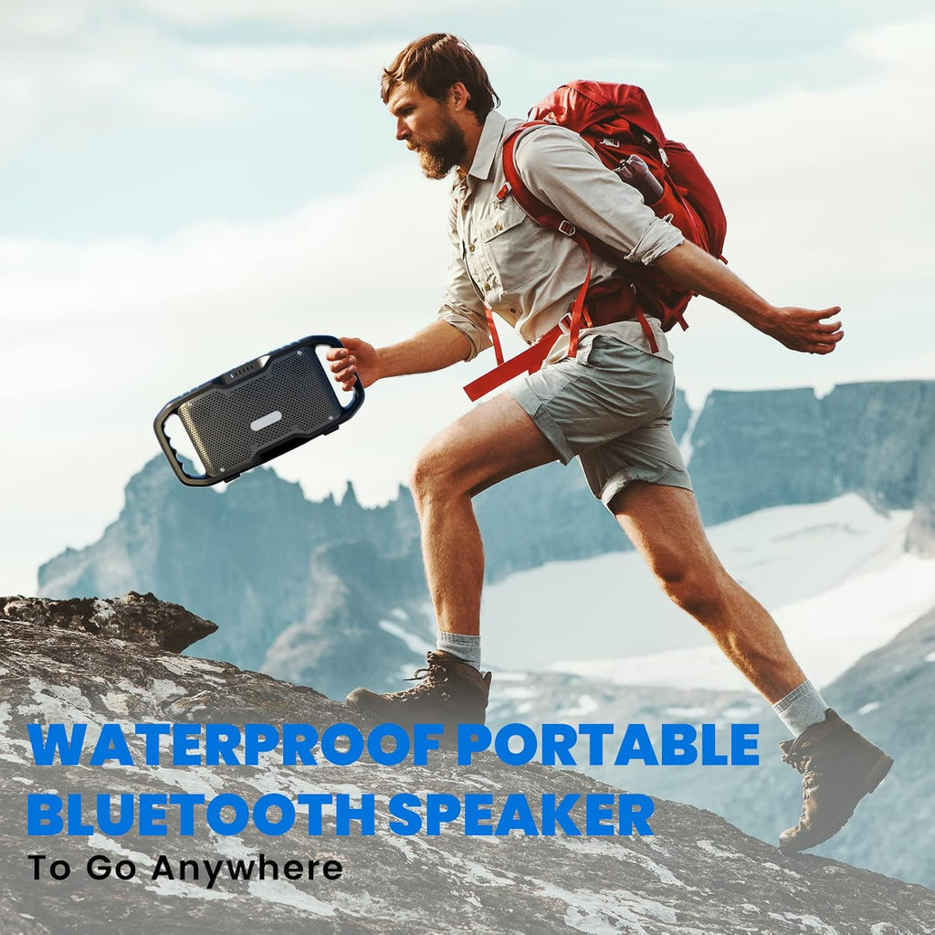 Portable Wireless Bluetooth Speaker with Subwoofer V6398