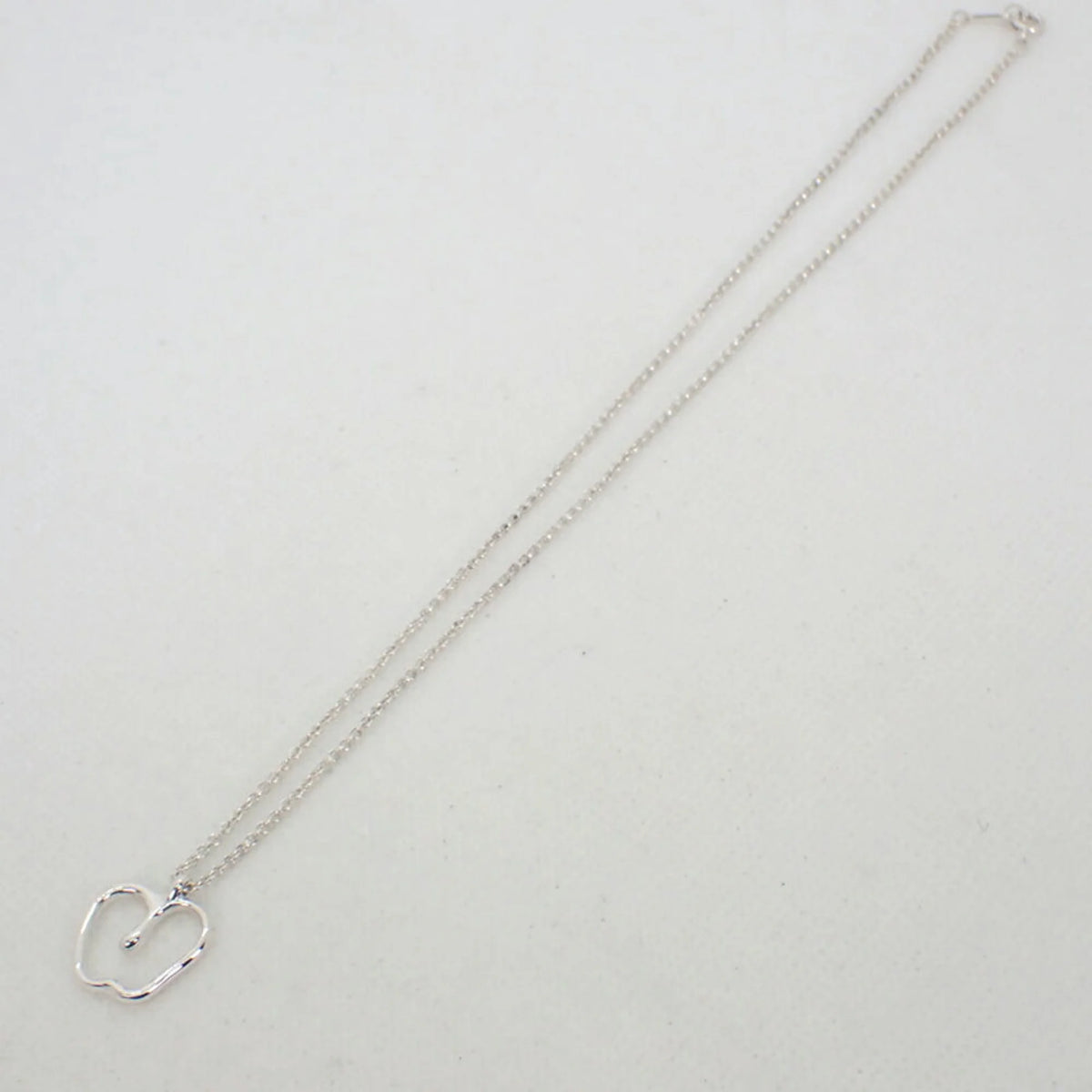 925 Apple Pendant Necklace W20043