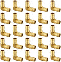 3/4 Inch 90 Degree Elbow Brass Crimp Fitting P29930
