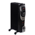 1500 Watt Portable Radiator Electric Heater Black A98682