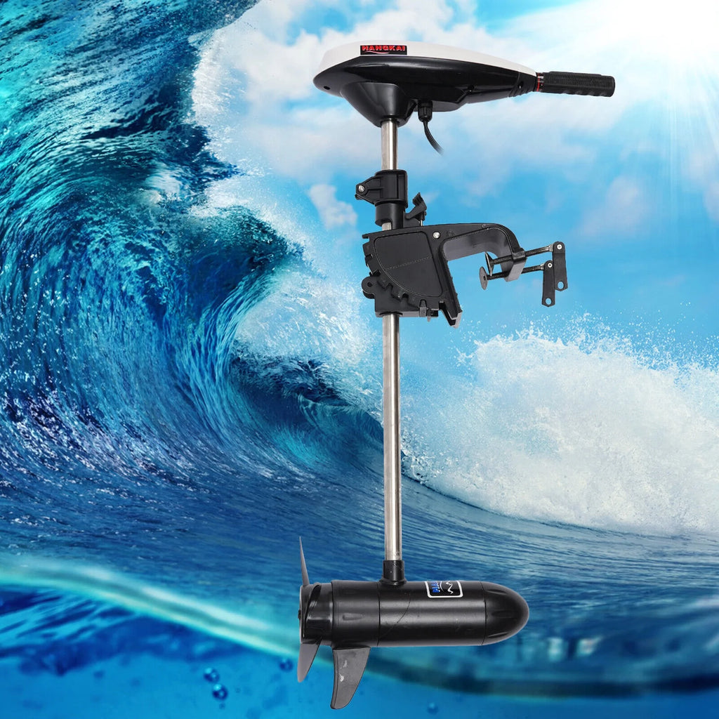 12V 45LBS Thrust Electric Outboard Trolling Motor Boat Engine A697167