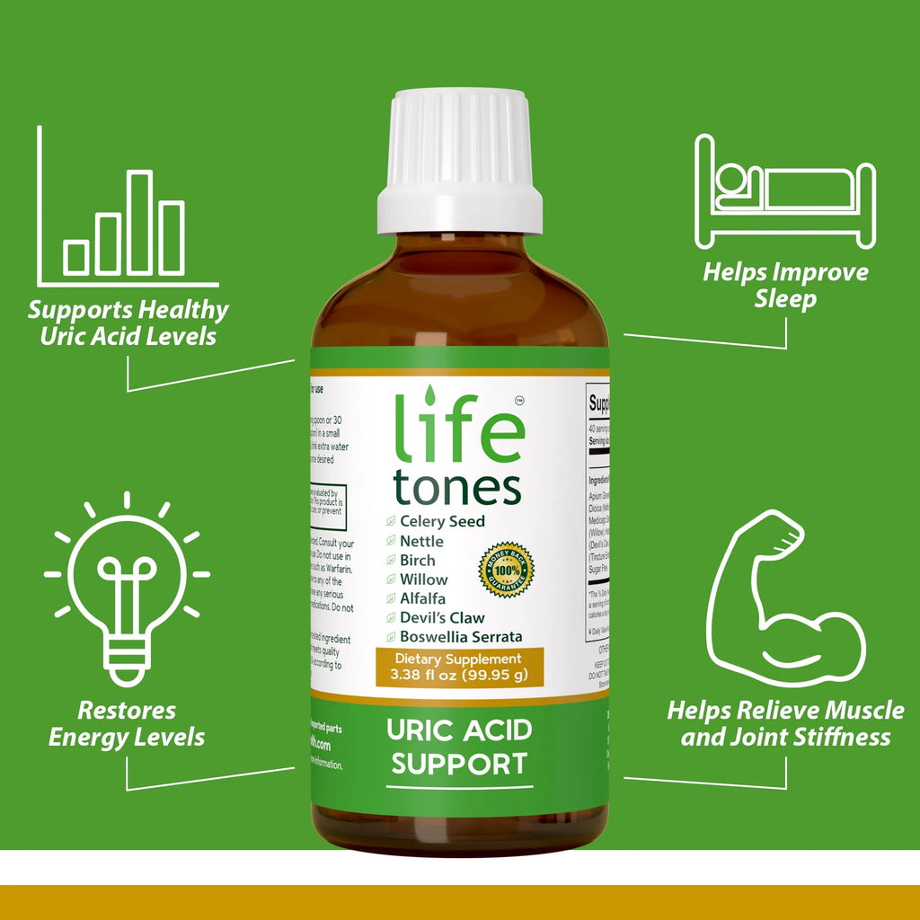 Uric Acid Support Liquid Tincture 3.38 Fl Oz L750314
