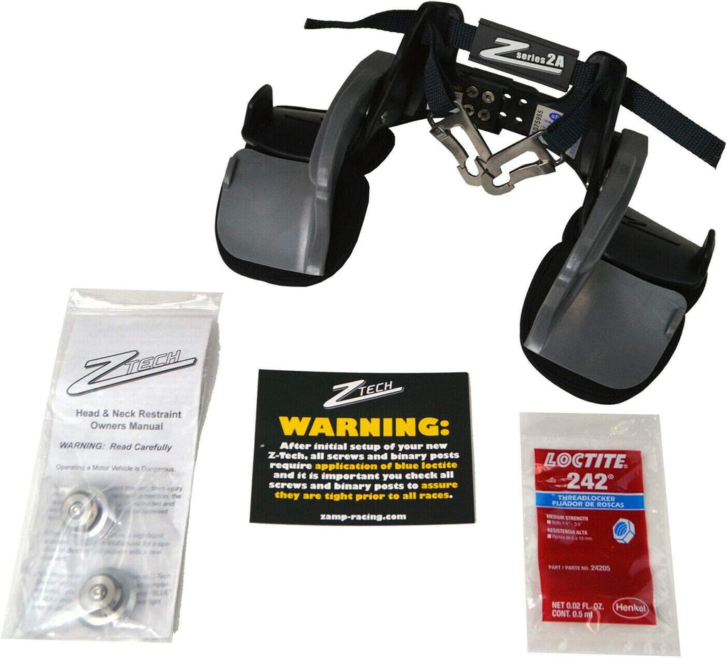 Black/Gray Head and Neck Restraint Y3325