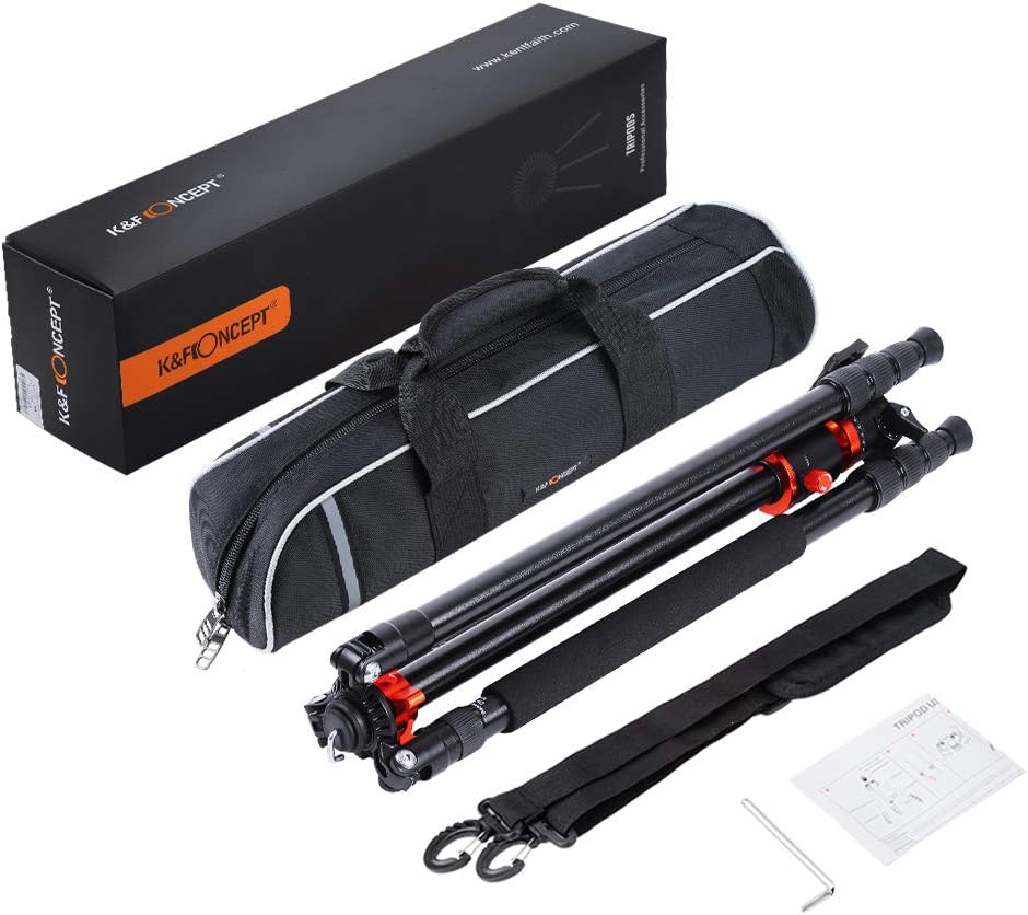 94 Inch 4 Section Aluminium Camera Tripod with Ball Head P837