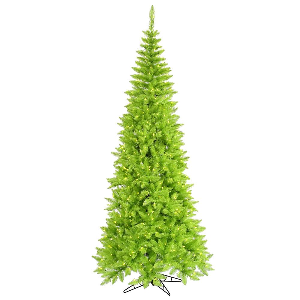 6.5 ft Slim Fir Artificial Tree with 400 Lights V37088