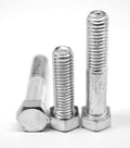 9/16x22-18 x 2 3/4x22 Fine Thread Grade 5 Hex Cap Screw Medium Carbon Steel Zinc Plated K73927