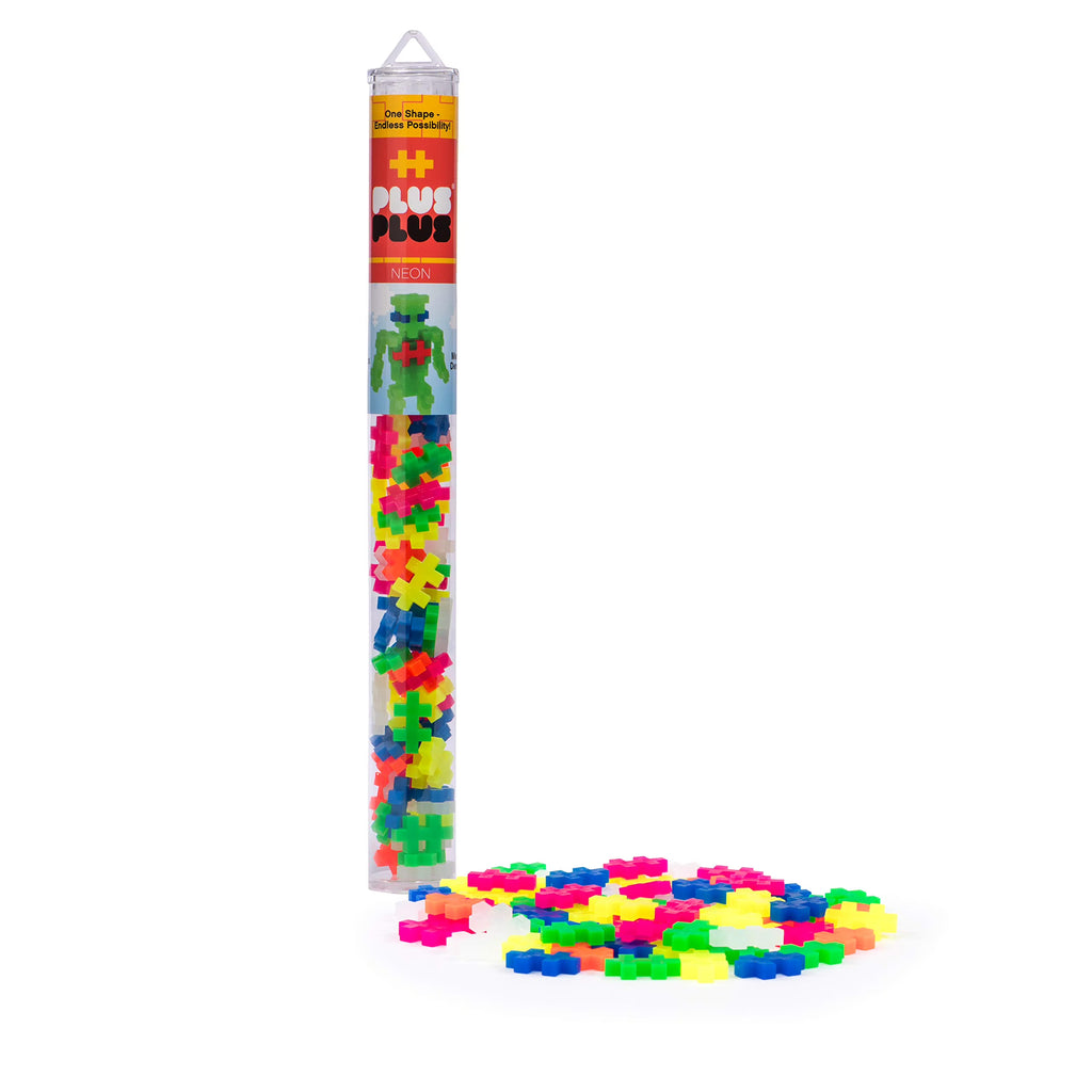 70 Pc Neon Mix Building Set Tube L63800