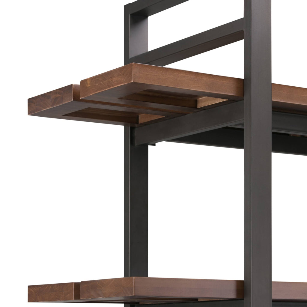 Solid Wood Bookcase X81382