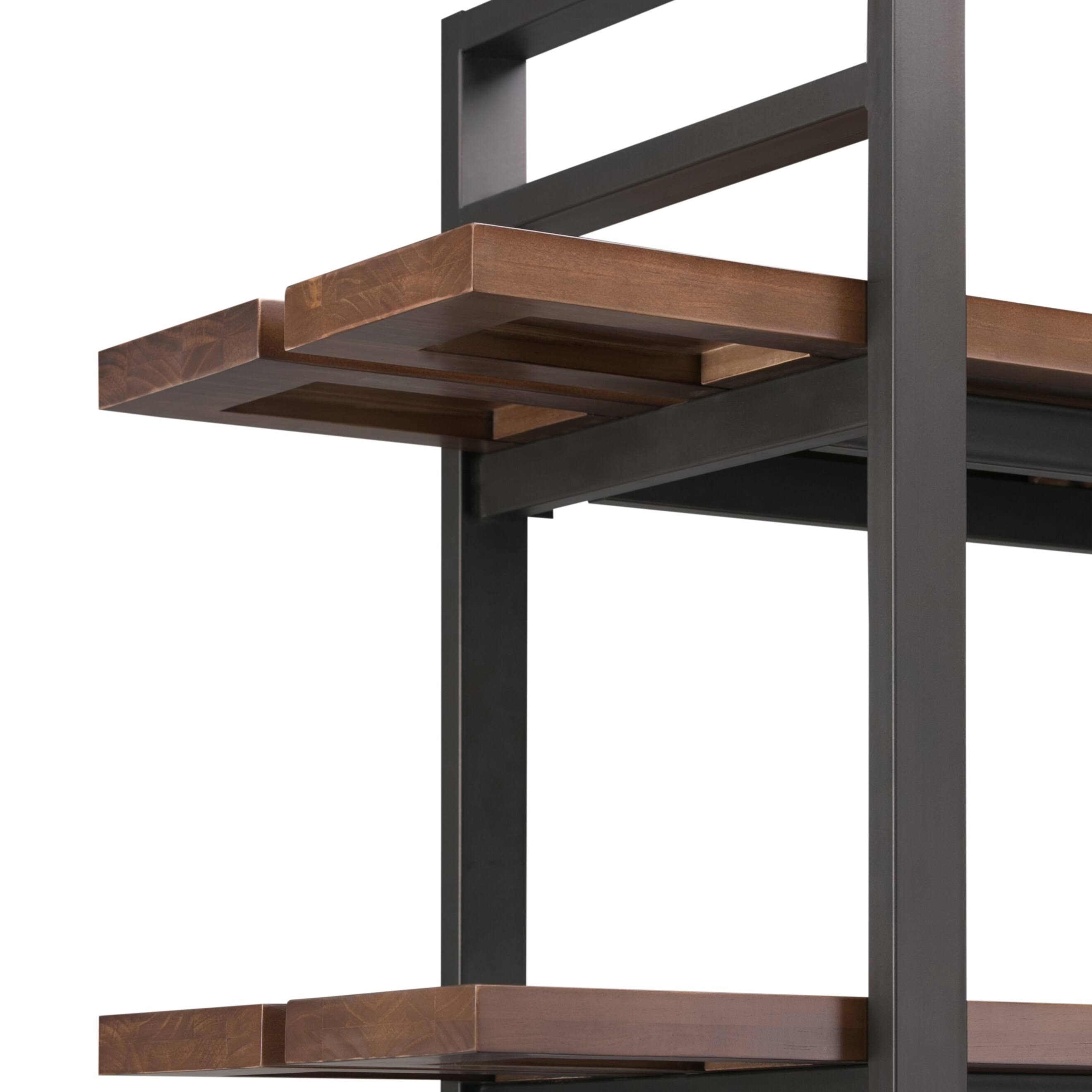 Solid Wood Bookcase X81382