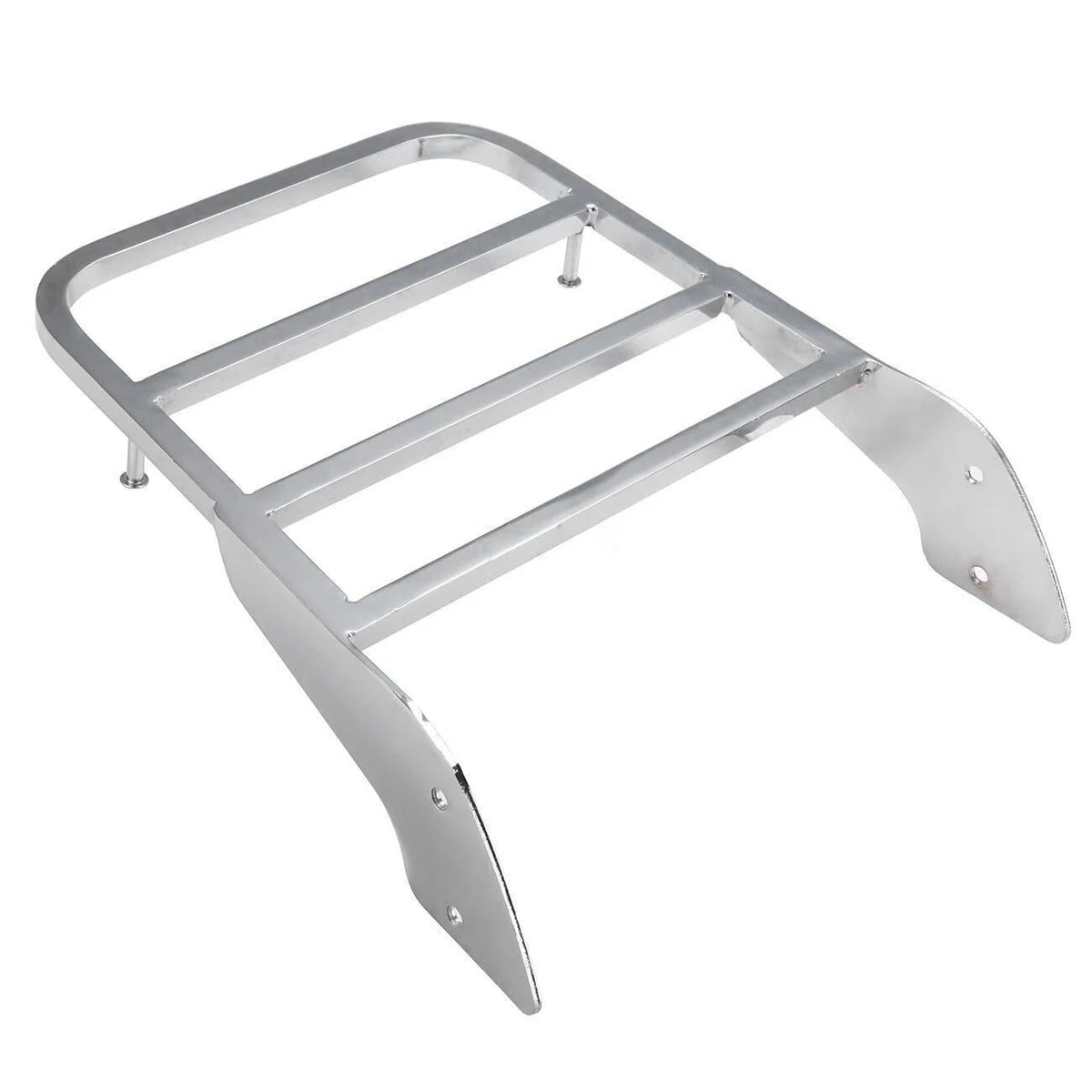 Motorcycle Sissy Bar Luggage Rack Chrom Aluminum U504