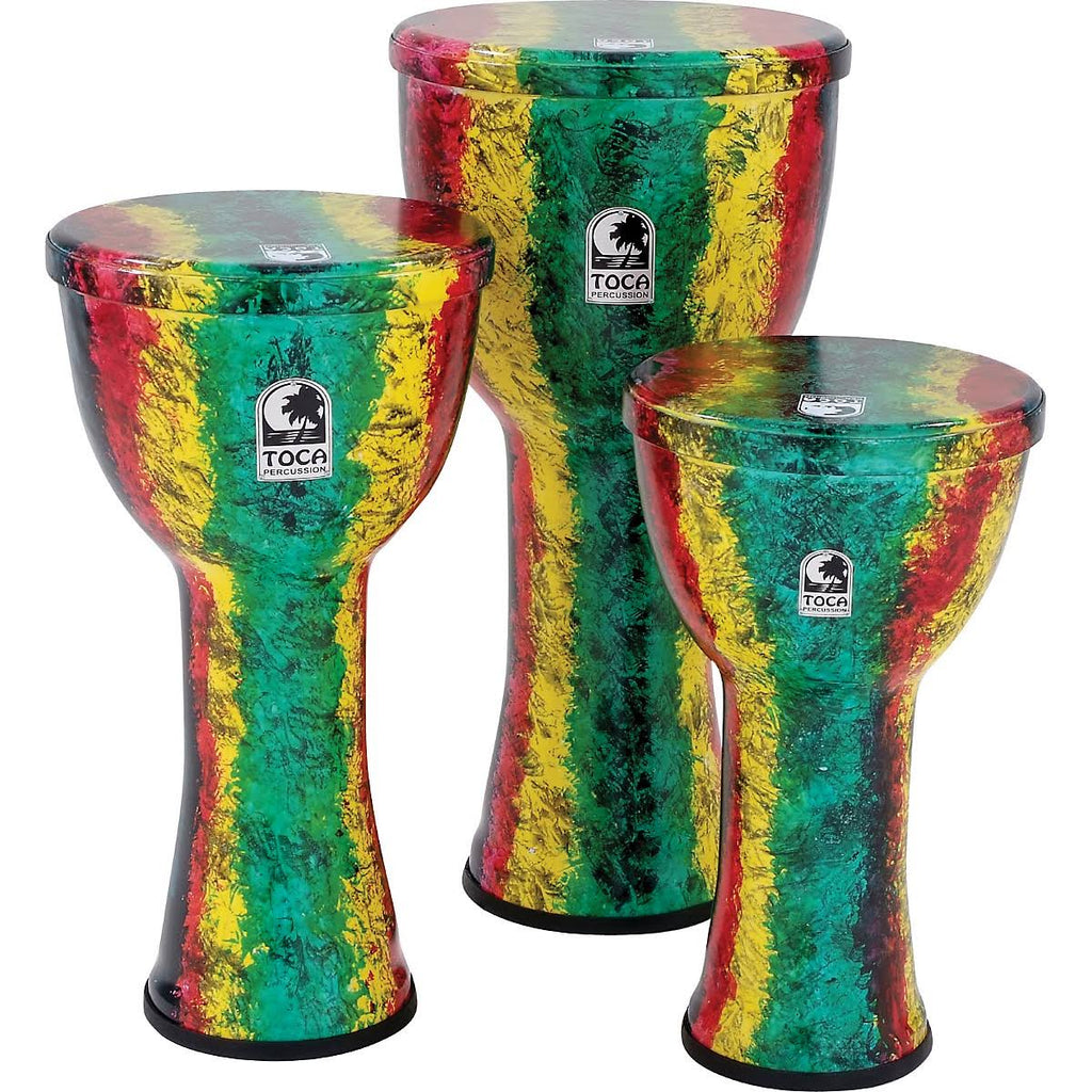 Rasta Djembe Drum D1555