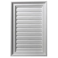 16 inchw x 12 inchh Urethane Gable Vent Louver E88373