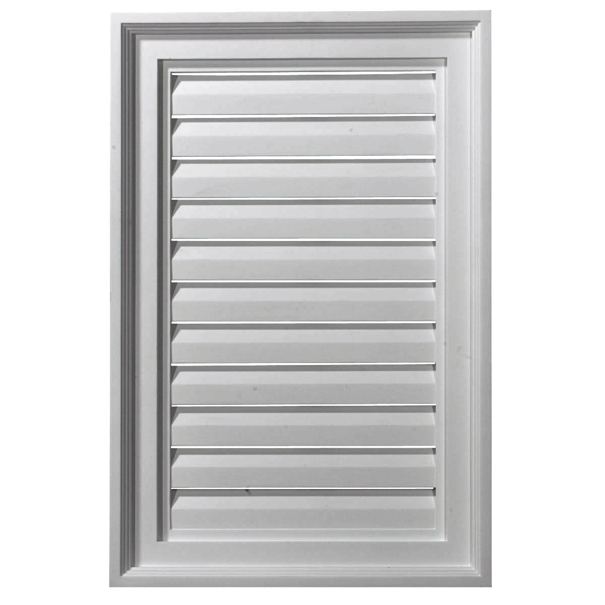 16 inchw x 12 inchh Urethane Gable Vent Louver E88373