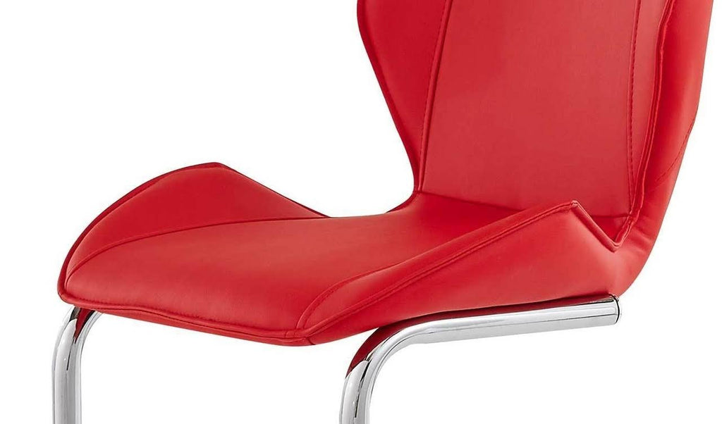 Red Barstool A882