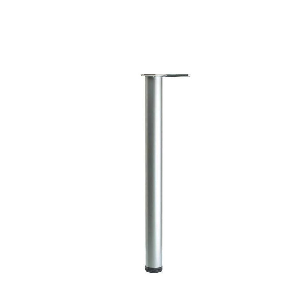 Tall Round Metal Table Leg with Adjustable Height A8757