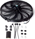 16" Universal Slim Electric Radiator Cooling Fan 12V Pack of 2 R63930