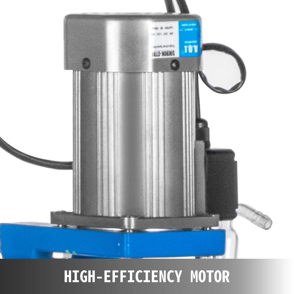 Jacketed Glass Reactor 5L with Digital Display F828828