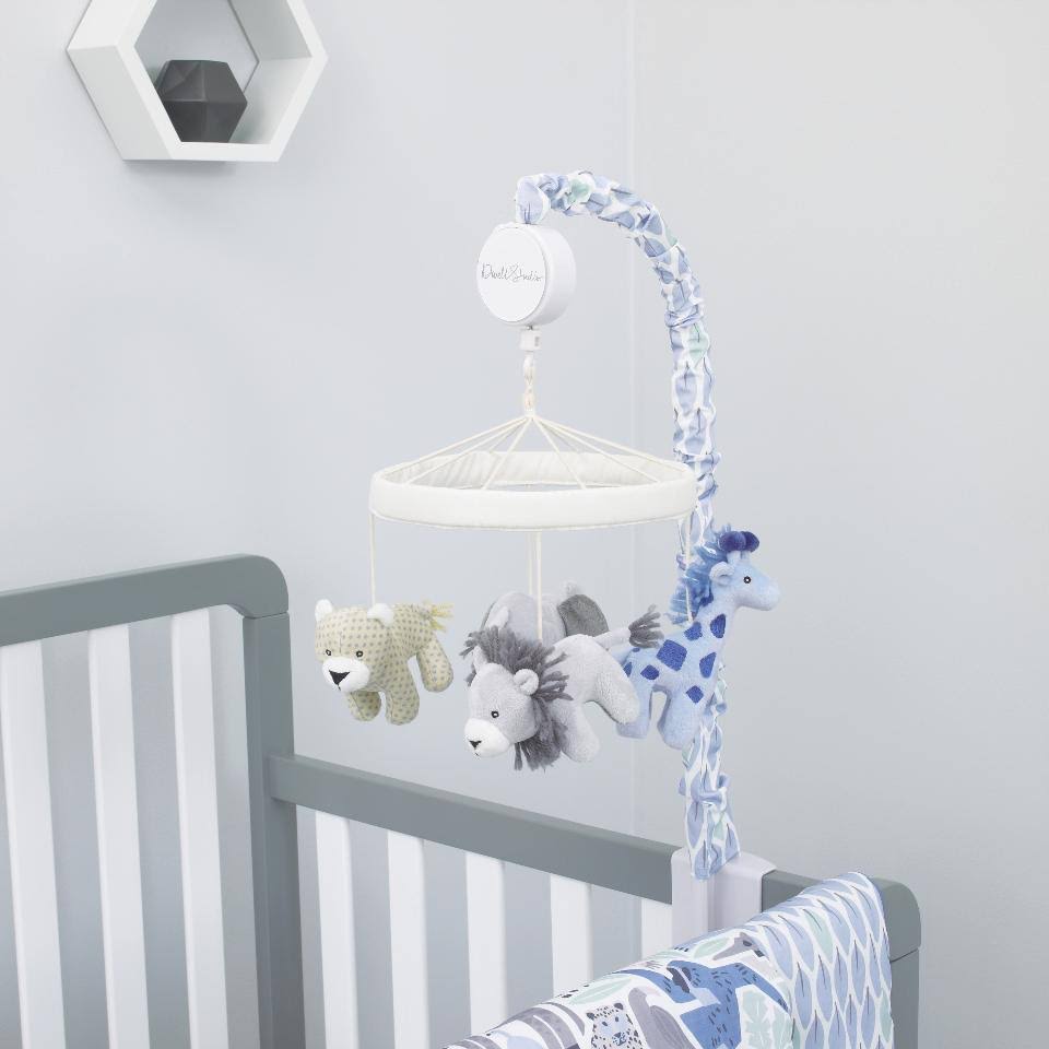 Blue/Grey Animal Musical Mobile U788