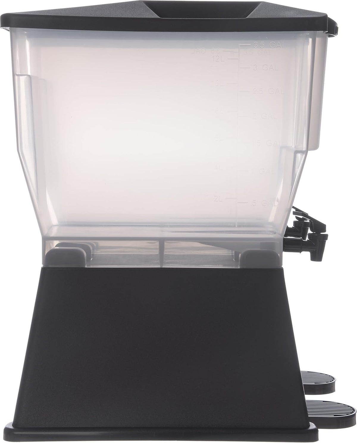 Black 7 Gallon Capacity Double Base Q35035