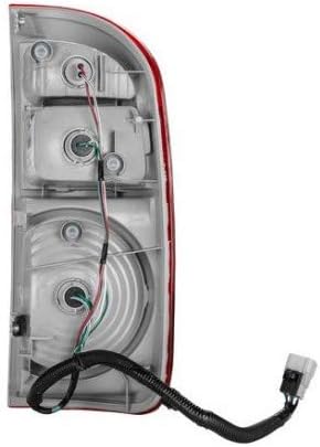 Driver Side Tail Light for Toyota Tundra 2004 2005 2006 Double Cab Pack of 2 X6420