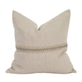 Prairie Linen with Deco Trim - Down Insert K16058