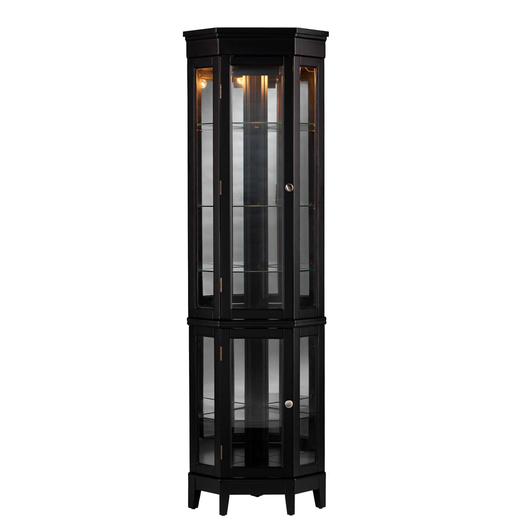 Black Curio Display Cabinet X85005