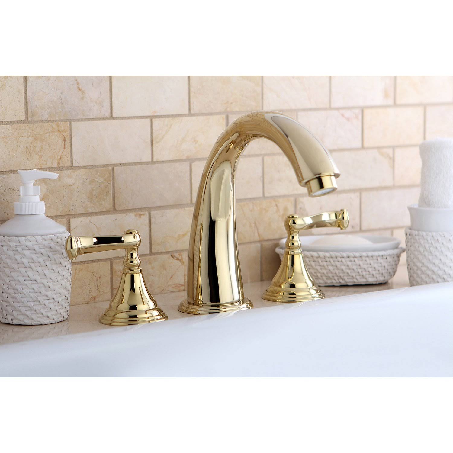 Satin Nickel Roman Tub Filler M287093