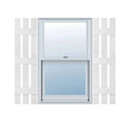 12x22W x 59x22H Vinyl Board-n-Batten Shutters L7549