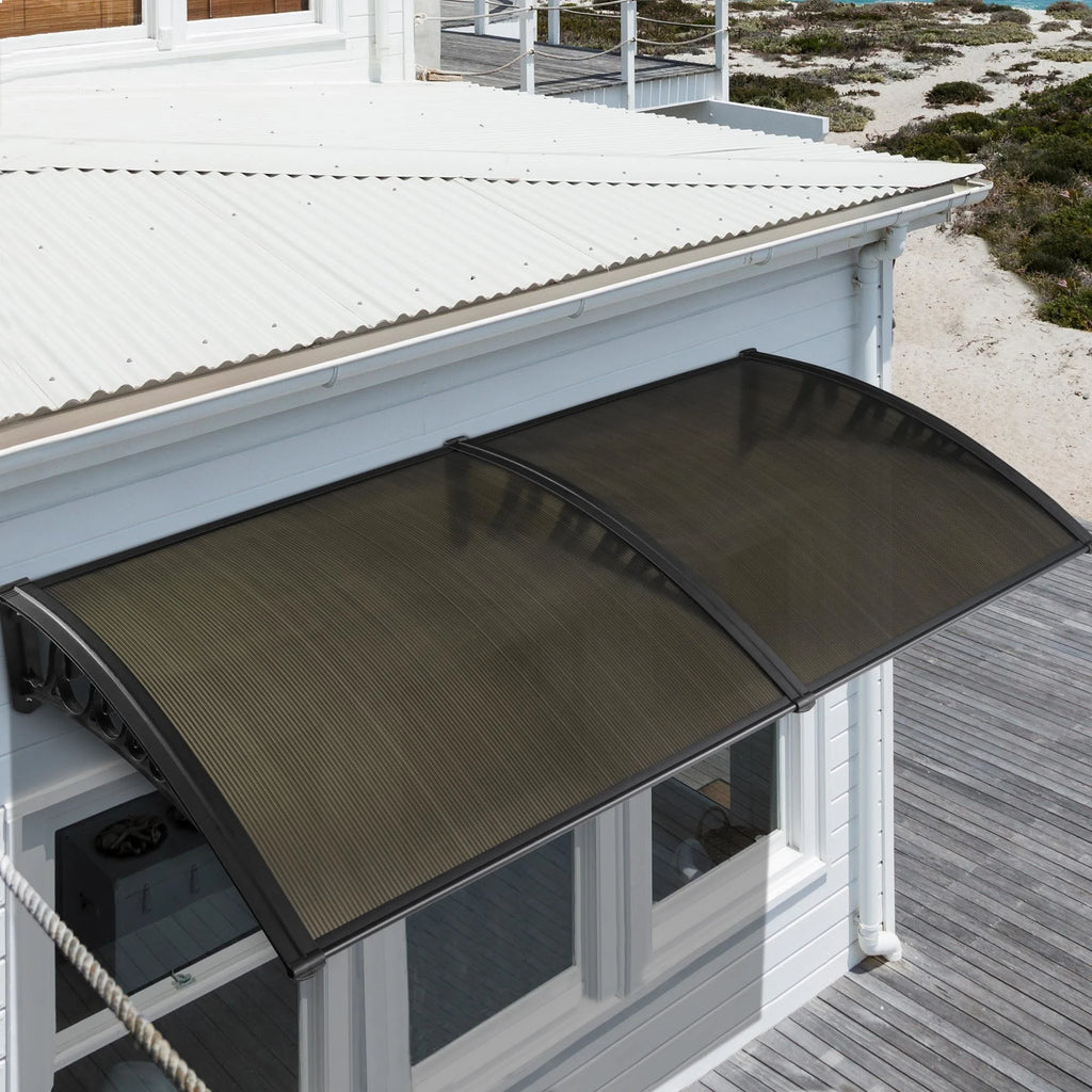 Transparent UV Protected Awning Kit, 2x PC Sheets A1619