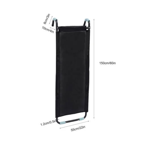 Matte Black Trampoline Ladder U1239