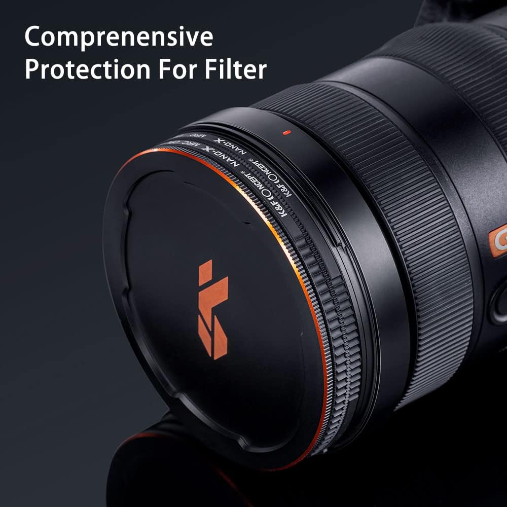 82mm Circular Polarizers Filter & MC UV Protection Filter Kit (2 pcs) with Lens Cap, 28 Multi-Layer Coatings P7950