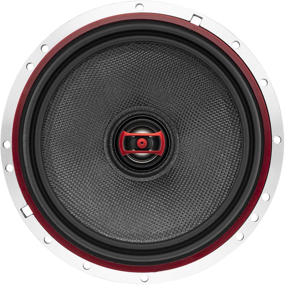 6.5-Inch 3-OHMS Car Coaxial Speaker 400 WATTS Max Set of 2 Y8780