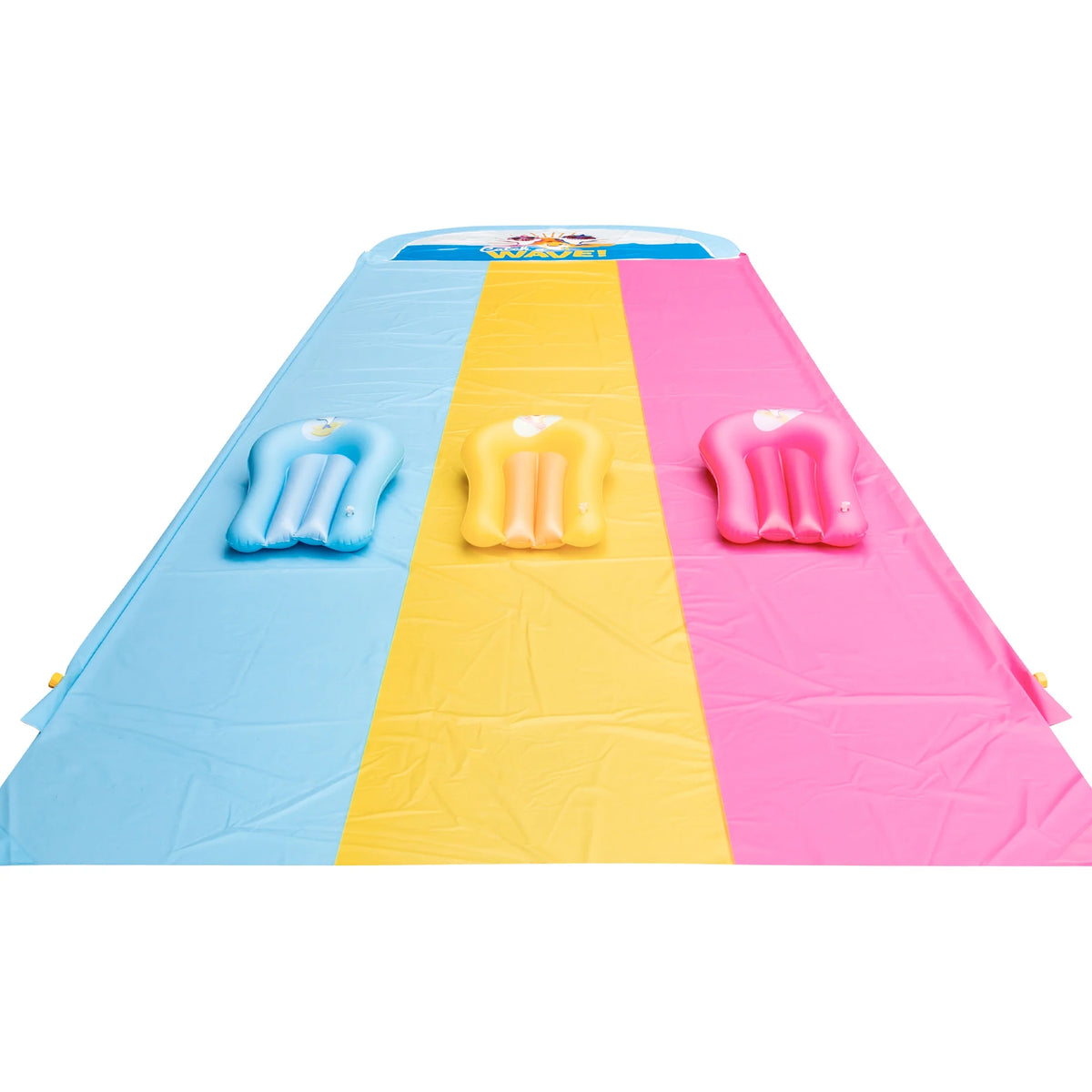 Triple-Lane Water Slide & Inflatable Boogie Boards S12558