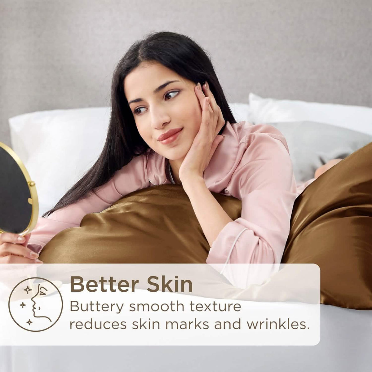 Solid Satin Pillowcase O283300