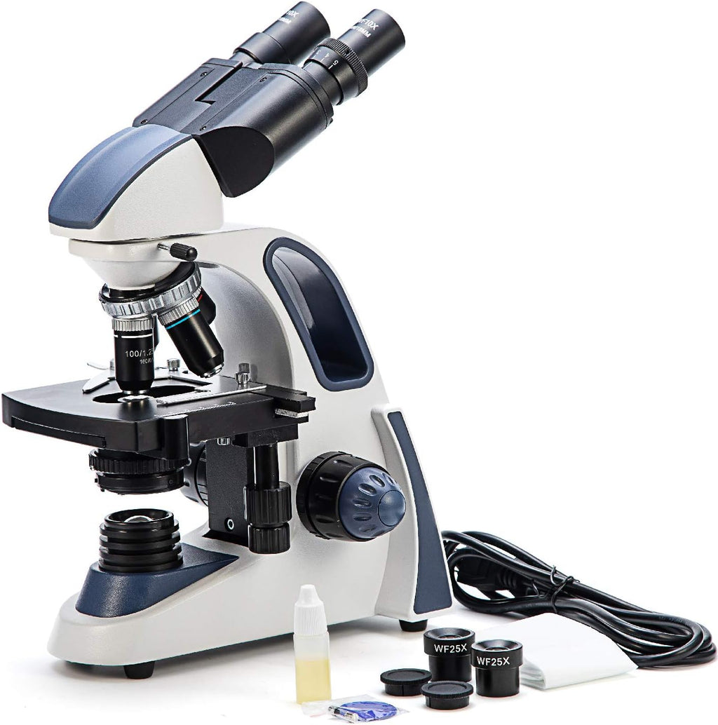40X-2500X Binocular Compound Lab Microscope R3103
