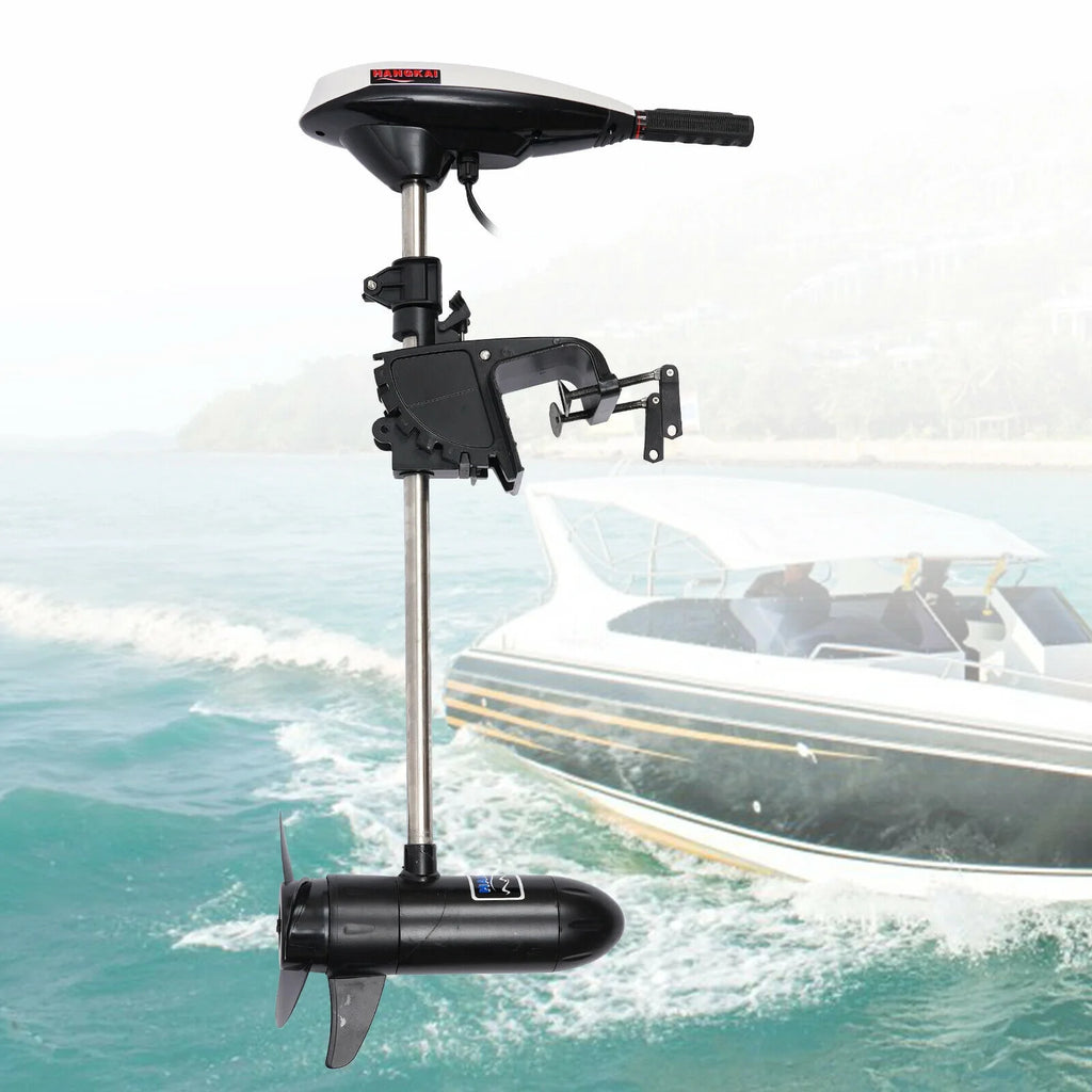12V 45LBS Thrust Electric Outboard Trolling Motor Boat Engine A697167