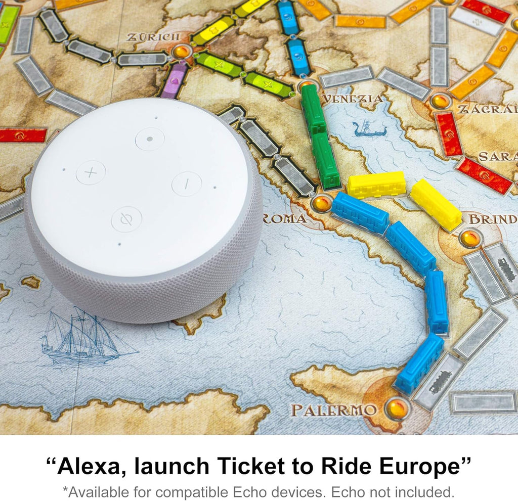 Ticket to Ride Europe Board Game for 2 to 5 players N2455