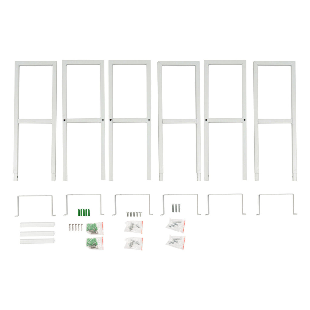Metal Wall Mount CD DVD Media Storage Rack T707837