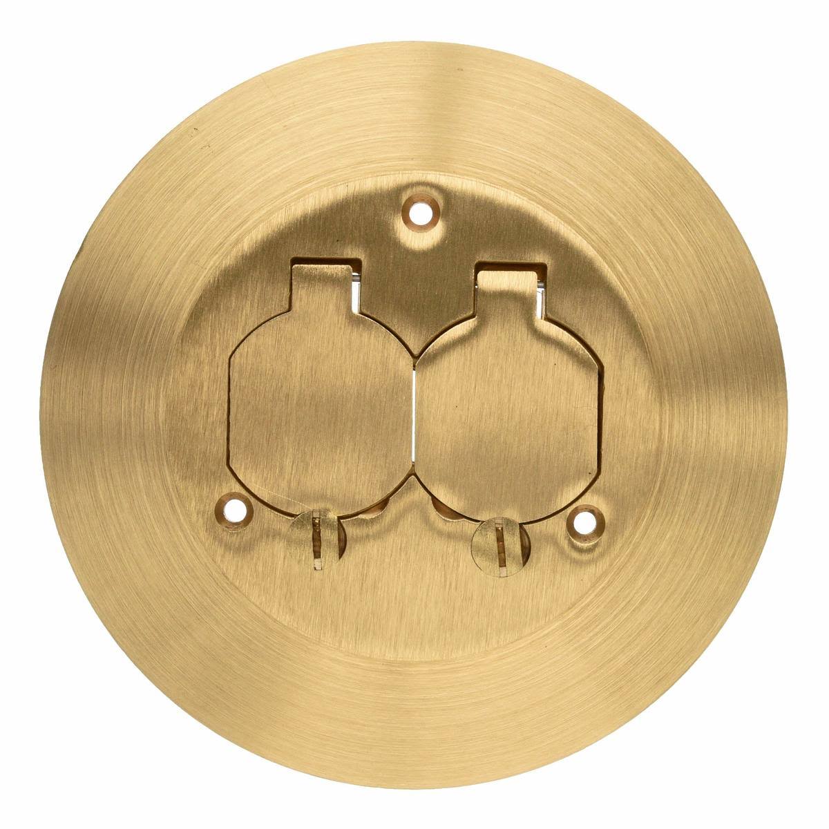 Round Floor Box Cover and Carpet Flange P71177
