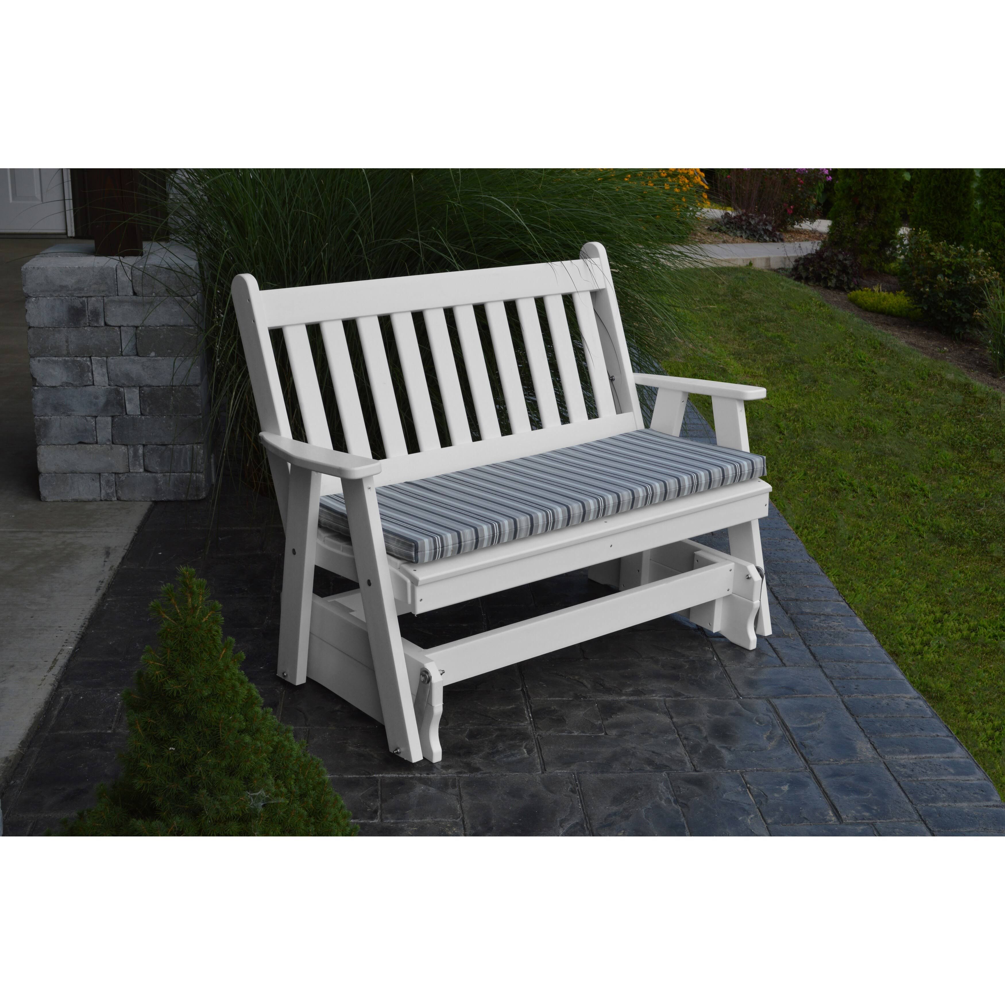 Dark Gray Traditional English Glider I7565