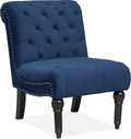 Blue Armless Chair O7127