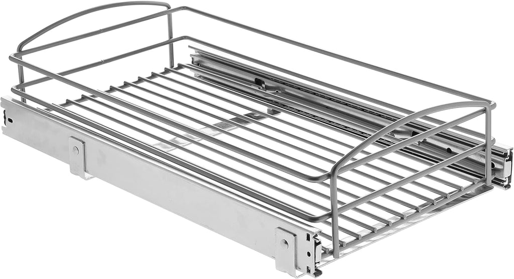 Cabinet Organizer, Frosted Nickel, Pack of 2 H4888